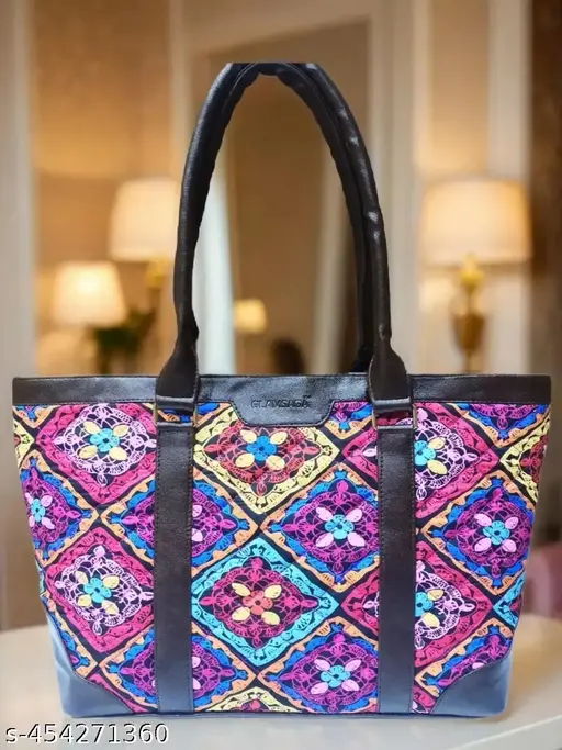 GLAMSAGA MOST ICONIC LAPTOP HANDBAG FOR WOMEN.01/SHOULDER BAG/WOMEN PURSE/LADIES SHOULDER BAG/TOTE BAG/OFFICE GOING/DAILY USE BAG STYLISH AND TRENDY SHOULDER BAG.